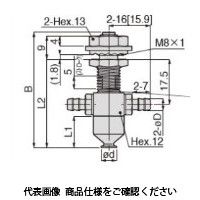 日本ピスコ 真空パッド VPHDW4ー5LFSー4B 1セット(5個)（直送品）