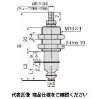 日本ピスコ 真空パッド VPHC10ー9LBHNー6B 1セット(4個)（直送品）