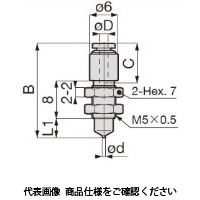 日本ピスコ 真空パッド VPMA1.5RMFー180J 1セット(5個)（直送品）