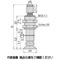 日本ピスコ 真空パッド VPHC20ー9LBUー6J 1セット(5個)（直送品）