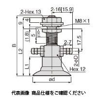 日本ピスコ 真空パッド VPHDW20ー5LSー6B 1セット(3個)（直送品）