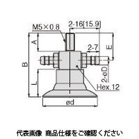 日本ピスコ 真空パッド VPHEW30LFSー6B 1セット(5個)（直送品）