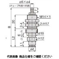 日本ピスコ 真空パッド VPC10ー6KNHー6B 1セット(5個)（直送品）