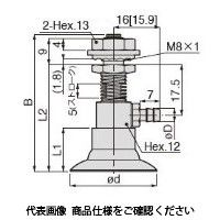 日本ピスコ 真空パッド VPHD30ー5LNEー6B 1セット(3個)（直送品）