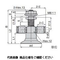 日本ピスコ 真空パッド VPHDW20ー5LNー6J 1セット(5個)（直送品）