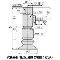 日本ピスコ 真空パッド VPMB20LBUー6B 1セット(5個)（直送品）