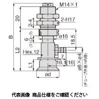日本ピスコ 真空パッド VPD40ー6KNEー6B 1セット(5個)（直送品）