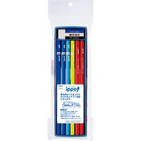 トンボ鉛筆 お祝い鉛筆 M02 2B 12本入 消しゴム付 MP-KM02-2B 1個