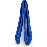 三友産業 ロープシリーズPP平ベルト 青 3m×38mm HR-1951 1セット(4本)（直送品）