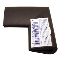 カーボーイ 安心クッションはさみこみ型コーナー用 ブラウン 18mmX50mmX30mmX9mmX25mm AC-156 1セット(14個)（直送品）