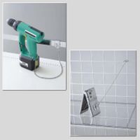 ニッサチェイン 店舗用品 セキュリティ用 ディスプレイガード 400mm シルバー 5本入 S-301 1セット(30本:5本×6セット)（直送品）