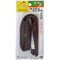 東京防音 セフティアングル 20×15mm 茶 TL-450 1セット(6個)（直送品）