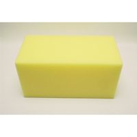 相模カラーフォーム工業 ウレタンスポンジ 黄 100×100×200mm 4580402040195 1セット(8個)（直送品）