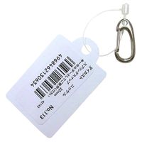 ニッサチェイン スプリングスナップ 22mm ニッケル No.113 1セット(34個)（直送品）