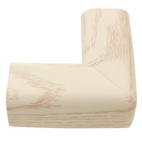 カーボーイ 安心クッションコーナー用 小 木目ホワイト 769 1セット(16個)（直送品）