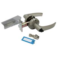 和気産業 鍵付間仕切錠 32AMLーNI ニッケル WR-223 1個（直送品）