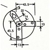 和気産業 吊戸用金具 2個入り MK-511 1セット(16個)（直送品）