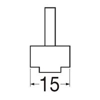 SANEI エスコマ 小 PP88ー1Sー15 1セット(36個:3個×12パック)（直送品）