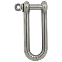 アイアイ ロングシャックル ステンレス 15ー316 5MM 15-316 1セット(6個)（直送品）