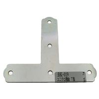 和気産業 ユニクロームT字型隅金 90×78mm BKー019 1セット(30個)（直送品）