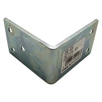 和気産業 巾広アングル 60 BKー026 60×60×40×3.2 1セット(24個)（直送品）