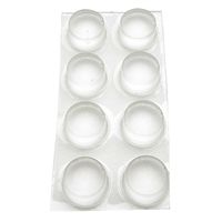 和気産業 ソフトクッション【12.7φ×6.3mm/8個入】 CNー010 CN-010 1セット(112個:8個×14パック)（直送品）