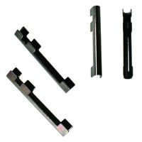 和気産業 三ツ爪 小 クロ 4個入り USー012 1セット(80個:4個×20セット)（直送品）