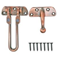 和気産業 ドアガード内開用 ブロンズ VA-258 1セット(2個)（直送品）