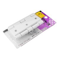 和気産業 厚口カラー丁番 76mm シロ VE-030 1セット(8個)（直送品）