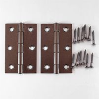 和気産業 厚口カラー丁番 64mm ブロンズ VE-021 1セット(10個)（直送品）