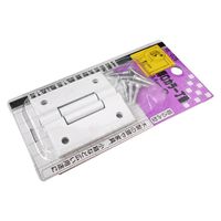 和気産業 厚口カラー丁番 51mm シロ VE-028 1セット(12個)（直送品）