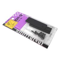 和気産業 薄口カラー丁番 51mm クロ VE-034 1セット(10個)（直送品）