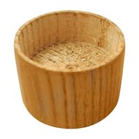 和気産業 ぬくもり手すり35 受金具 Bキャップ HIB137 クリア 1セット(6個)（直送品）