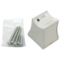 和気産業 ぬくもり手すりNLT 直受 NLT02W ホワイト 1セット(4個)（直送品）