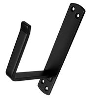 和気産業 座付貫抜 黒 受 BKー1005 ブラック 60mm BK-1005 1セット(10個)（直送品）