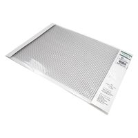 久宝金属製作所 メッシュミニ板ステン E9131 6メッシュX200mmX300mm 1セット(4枚)（直送品）