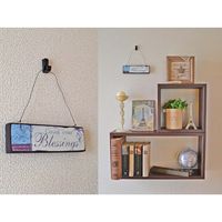 福井金属工芸 ボルダーフックA NO4151 ホワイト 1セット(8個)（直送品）