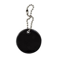 和気産業 黒い反射キーホルダー AHW317 1セット(8個)（直送品）