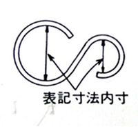 和気産業 エスカン Φ23mm×30mm ユニクロ 4個入り ML-542 1セット(96個:4個×24セット)（直送品）