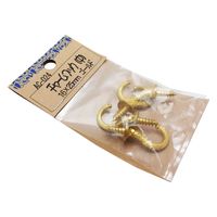 和気産業 チャームフック 中 ゴールド 16mm×25mm 4個入り AC-024 1セット(24袋)（直送品）