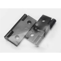 和気産業 黒塗丁番 25mm 2個入 BH-542 1セット(32個:2個×16セット)（直送品）