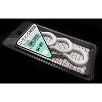 和気産業 コーティング 洋灯吊 32mm 白 3本入 SH-059 1セット(48本:3本×16箱)（直送品）