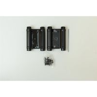 和気産業 自由丁番 64mm 黒 2個入 BK-420 1セット(4個:2個×2箱)（直送品）