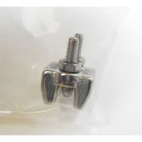 和気産業 ステンレスワイヤークリップ 4mm MB932 1セット(6個)（直送品）