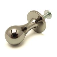 和気産業 真鍮つまみ ニッケル 14mm×31mm×20mm IK-253 1セット(8個)（直送品）