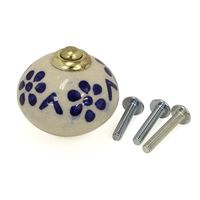 和気産業 セラミックつまみ PBL 40mm×35mm×20mm IK-186 1セット(8個)（直送品）