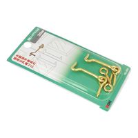 和気産業 真鍮メッキアオリ止め 38mm 2個入 VC-002 1セット(48個:2個×24セット)（直送品）