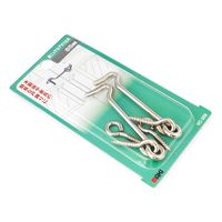 和気産業 鉄ニッケルアオリ止め 65mm 2個入 VC-009 1セット(36個:2個×18セット)（直送品）