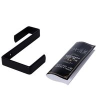 和気産業 ツヤ消し黒 Z型金具 15×34×75mm WAP-343 1セット(12個)（直送品）