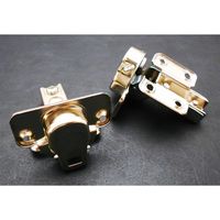 和気産業 スライド丁番 BH カップ径35mm 半かぶせ キャッチ付き 2個入 BH-587 1セット(8個:2個×4セット)（直送品）